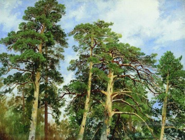 Ivan Ivanovich Shishkin œuvres - les sommets du paysage classique des pins Ivan Ivanovitch